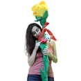 thumbnail image 7 of Giant Yellow Rose 6 Feet Tall Big Plush Flower, Teddy Bear on Stem Says You Are Special, 7 of 7