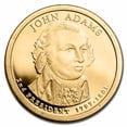 thumbnail image 2 of 2007-S John Adams 20-Coin Presidential Dollar Roll PR, 2 of 3