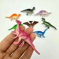 thumbnail image 4 of ToyKingdee Mini Dinosaur Figures, Little Dinosaur Figurine, Small Dino Toy, Great for Dino Cake Topper, Easter Eggs Filler, 4 of 6