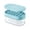 F, variant on LIERTOUR High-End Chilled Section Maker with Lid and Storage Box Advanced Stackable Silicone Tray for Social Hosting Gear for Adults