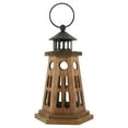 thumbnail image 3 of MRLESS Vintage Wooden Candle Lantern Portable Lighthouse Holder for Home Wedding Party, 3 of 7