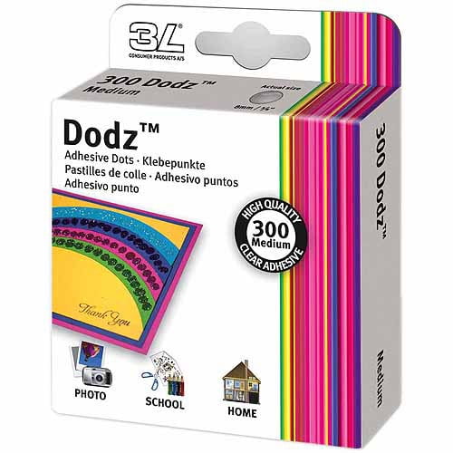 Dodz Adhesive Dot Rolls