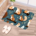 thumbnail image 5 of Squirrel Polyester Indoor Mat Office Floor Mat Non-Slip Machine Washable, 5 of 6