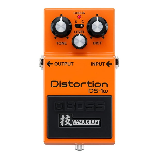 Pedal de Distorsión Boss Waza Craft Naranja DS-1W
