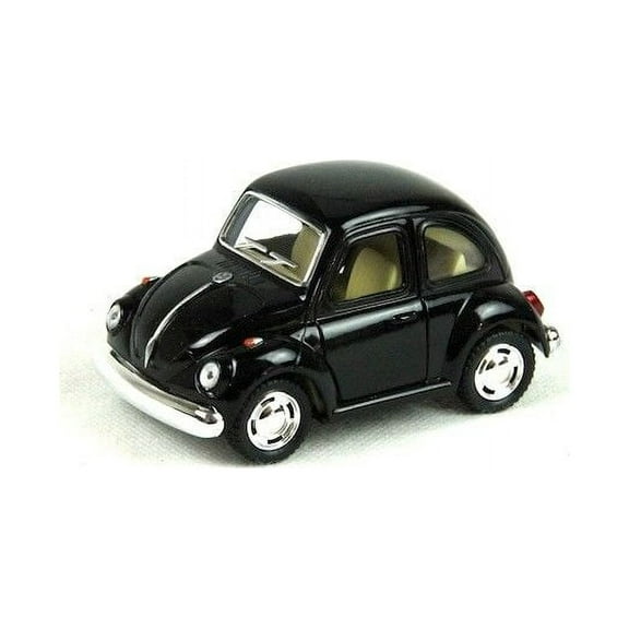 4" Kinsmart 1967 VW Volkswagen Beetle Diecast Model Toy Car Not to Scale Black
