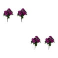 thumbnail image 2 of mmirethe 2x Faible Entretien Apparence Réaliste Faux Fleurs et Plantes Large Application Violet 2Set, 2 of 6