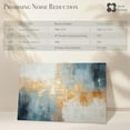 thumbnail image 2 of 8-Pack Acoustical Wall Panels, 48 x 32 Inches, Teal , Sound Absorbing Art Panels, 2 of 7