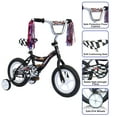 thumbnail image 3 of Wonder Wheels 12 In. Wheel Bicycle for 2-4 Years Old with Coaster Brake Boys and Girls, Black and White, 3 of 5