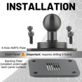 thumbnail image 2 of Soporte para tableta Bulletpoint Heavy Duty con amperios de 20 mm, 2 of 8