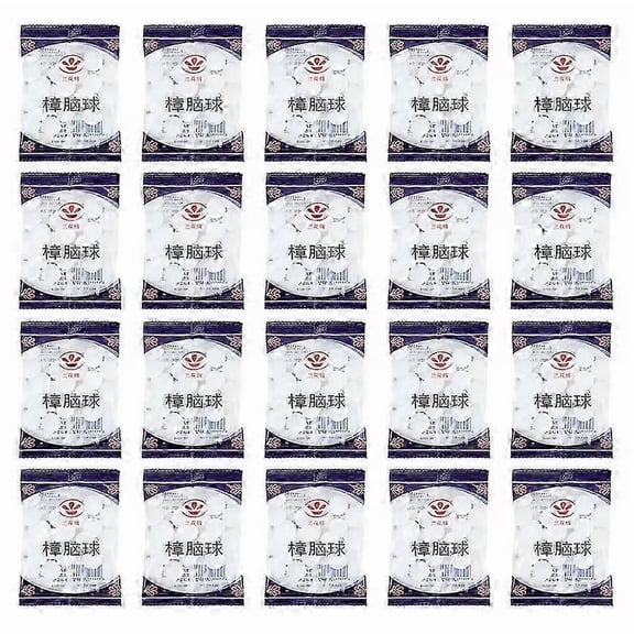 Anti-Mildew Camphor Balls for Wardrobes 20packs