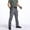 Gray, variant on SBYOJLPB Men Pants Men'S Pants Multiple Pockets Cargo Trousers Work Wear Combat Safety Cargo Pocket