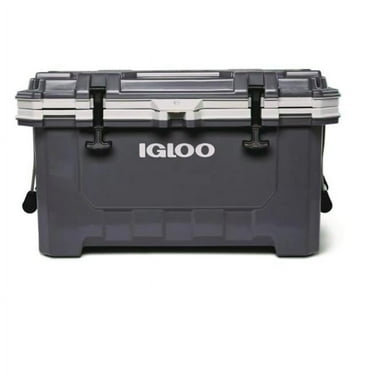 Igloo 70 qt IMX Cooler Thermocooler with Wire Basket, Gray
