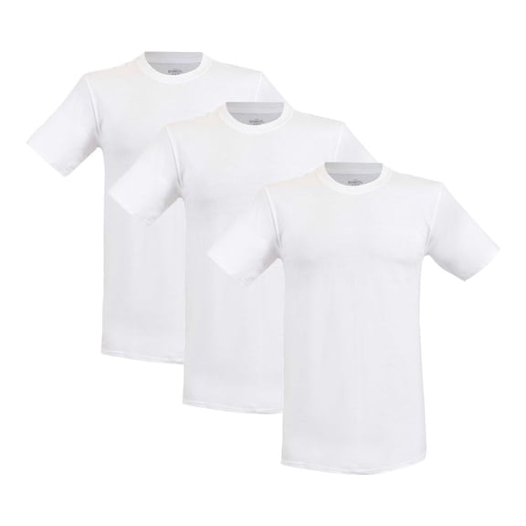 Playera Rinbros Originales para Hombre, 3 Piezas Blanco Talla EG