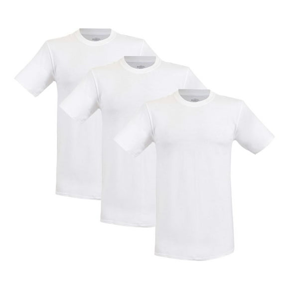 Playera Rinbros Originales para Hombre, 3 Piezas Blanco Talla CH