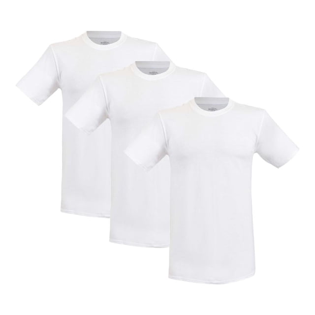 Playera Rinbros Originales para Hombre, 3 Piezas Blanco Talla M