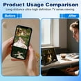 thumbnail image 4 of Screen Magnifier Version,3D HD Mobile Phone Magnifier Screen for Movies,Videos and Gaming,Foldable Screens Amplifier Stand,Compatible with All Smartphones (14 inch), 4 of 8