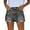 Grey, variant on Prolriy Jean Shorts Womens, Women Denim Shorts High Waist Cut Off Ripped Shorts with Pockets Stretchy Distressed Jorts Women's Shorts Black L