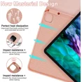 thumbnail image 3 of iPad Pro 12.9 inch Case with Keyboard Compatible for iPad 12.9-inch 2022/2021/2020 (6th/5th/4th Gen) with Pencil Holder,Smart Folio Tablet Cover with 7 Color Backlit Detachable Wireless Keyboard(Pink), 3 of 11