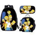 thumbnail image 1 of Animal Forest Student Bag, Youth Backpack, Student Backpack Three-piece Set-SinKeeU, 1 of 3