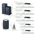thumbnail image 4 of Kitchen Utensils Set- 19 Pcs Silicone Cooking Utensils Set for Nonstick Cookware-Silicone Spatulas Set, Kitchen Gadgets Tools, Pots and Pans Accessories-(Black 19 PCS Set), 4 of 7