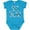 Turquoise, variant on Inktastic Ski Bum Boys or Girls Baby Bodysuit