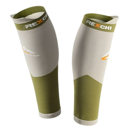 

EDFRWWS Calf Socks UV Protection Shin Guards Sock Outdoor Accessories (Olive Green L)