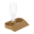 thumbnail image 3 of BELOVING Reptile Feeder Habitat Decor Reptile Waterer for Lizard Bearded Dragon Gecko Brown, 3 of 9
