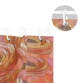 thumbnail image 5 of Yayeee Shower Curtain with Hooks 72"x72" Waterproof Fabric Bathroom Hanging Decor, Abstract Pink Flowers, 5 of 5