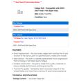 thumbnail image 2 of Caliper Bolt - Compatible with 2003 - 2007 Ford E-450 Super Duty 2004 2005 2006, 2 of 2