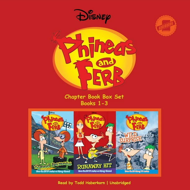 Phineas and Ferb: Phineas and Ferb Chapter Book Box Set (Books 1-3): Speed  Demons, Runaway Hit, and Wild Surprise (Audiobook) 