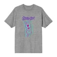 thumbnail image 5 of Scooby-Doo 3D Line Art Men's Heather Gray Crew Neck Short Sleeve Tee-Small, 5 of 7