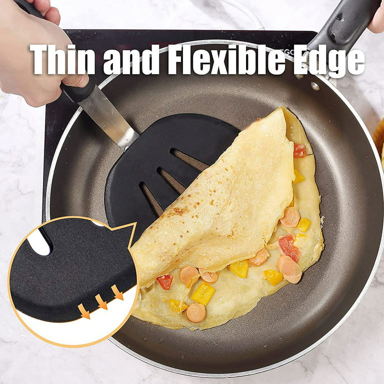 Multi functional Egg Pancake And Steak Spatula With Slotted - Temu