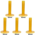 thumbnail image 1 of 5Pcs/set Rubber Golf Tee Training Practice Ox Tendon Tee Golf Ball Holders 83mm-5pcs, 1 of 6