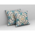 thumbnail image 2 of Earth and Heaven Indoor/Outdoor Pillow with Removable Cover in Off-White Blue 20x20, 2 of 4