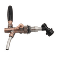 thumbnail image 1 of Adjustable Draft Beer Tap with Liquid Ball Lock Disconnect Chrome Plating Flow Control Beer Faucet Homebrew Kegerator, 1 of 6