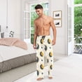 thumbnail image 7 of Sun Moon and Stars Men's Pajama Pants Cotton Long Sleepwear Lounge Pants L, 7 of 7