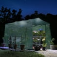 thumbnail image 5 of Meetleisure 8.5 FT x 11.2 FT x 7.4 FT Pop-up Outdoor PVC Greenhouse, Green, 5 of 7
