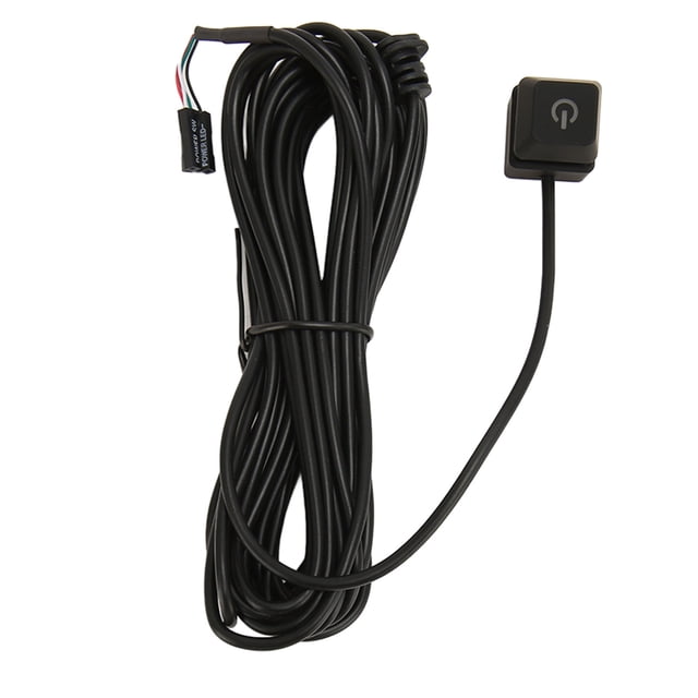 Interruptor de encendido de PC Bling Bling cable adaptador de control de fuente de alimentación