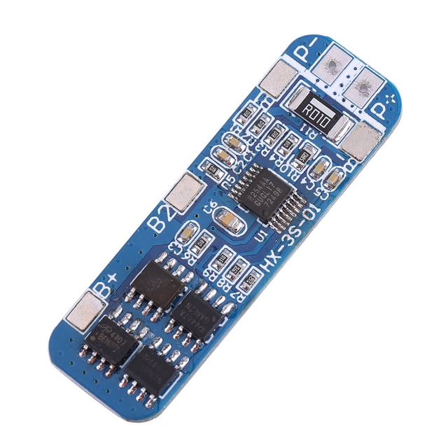 Placa de protección PCB BMS para celdas de batería de iones de litio 18650 de 3 series, 11,1 V, 12 V y 12,6 V (n.° 1)