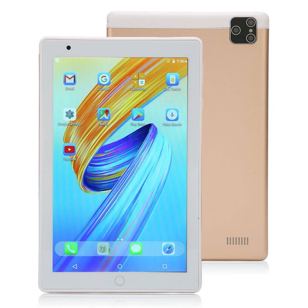 Tableta de 8 Pulgadas para 2GB RAM 32GB ROM 2MP 5MP Cámara Dual 4000mAh Tablet PC Compatible con 5G WIFI de Doble Frecuencia BT GPS Expansión de Almacenamiento ANGGREK No supply