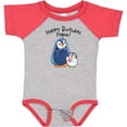 thumbnail image 3 of Inktastic Happy Birthday, Papa- Cute Penguins Boys or Girls Baby Bodysuit, 3 of 5