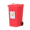 thumbnail image 2 of Mistaha Miniature Garbage Cans Painted Garbage Cans Model Garbage Truck Cans Sandtable Fairy House Street Scenery Decoration, 2 of 8