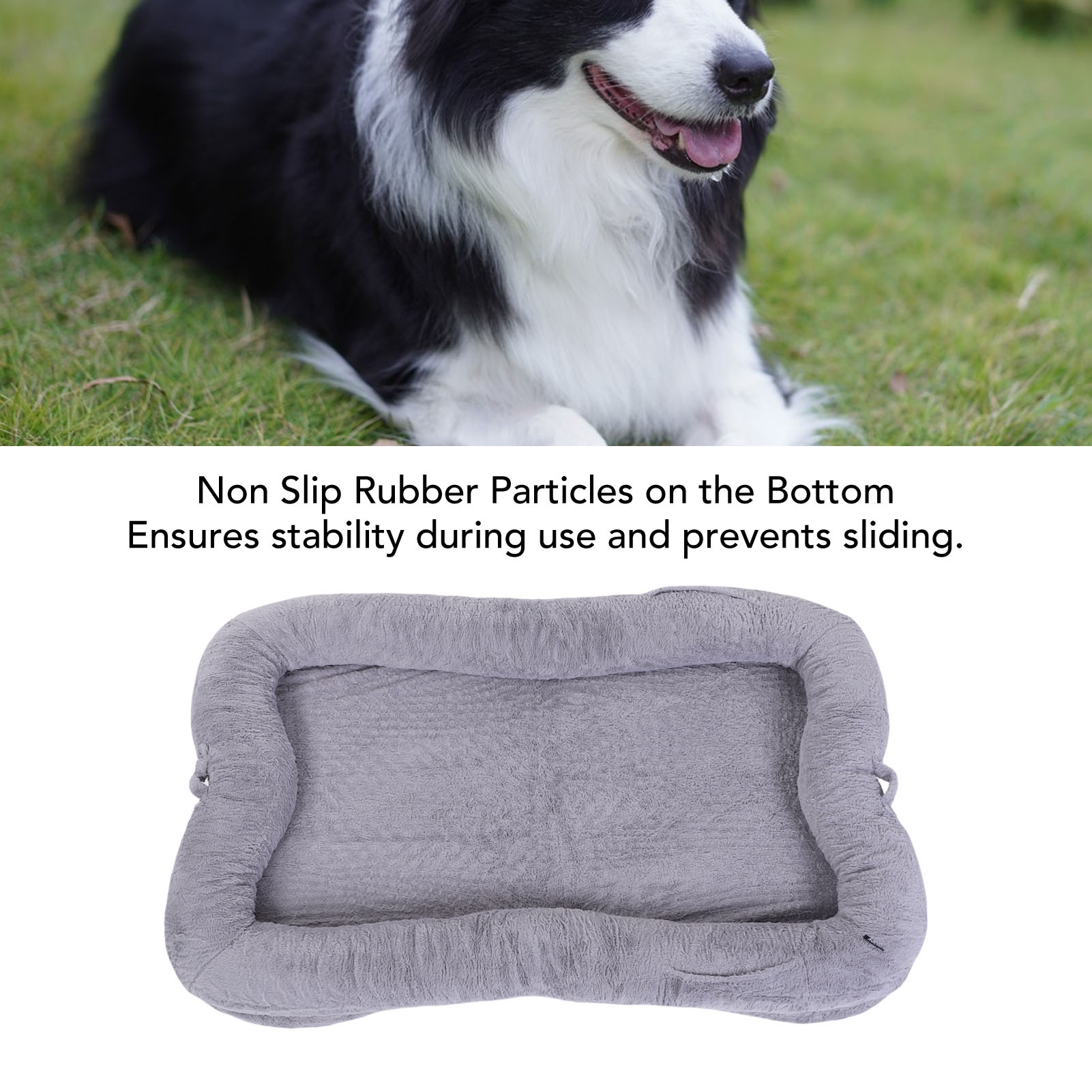 Large Pet Bed Human Dog Bed Washable Large Size Non Slip Bottom Comfortable Plush Size Dog Bed With Blanket And Pocket For Home