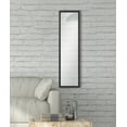 Mainstays 13x49 Rectangular FullLength Black Mirror