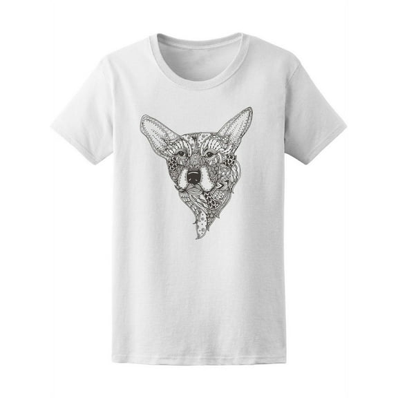 Zendala Dog T-Shirt Women -Image by Shutterstock, Female Medium