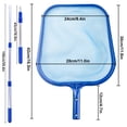 thumbnail image 5 of Pool Skimmer Net with 17 - 41" Telescopic Pole Leaf Skimmer Mesh Rake Net for Spa Pond Swimming Pool, Pool Cleaner Supplies and Accessories, 5 of 5