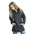thumbnail image 2 of Trespass Womens Daytrip Waterproof Windproof Shell Raincoat Jacket, 2 of 5