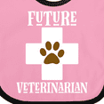 thumbnail image 4 of Inktastic Vet Future Veterinarian Childs Boys or Girls Baby Bib, 4 of 4