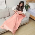 thumbnail image 2 of Dmlowu Fleece Blanket 28x47 inch Lightweight Blanket Warm Fluffier Throw Blanket Luxury Soft Cozy Throw Blanket for Couch Microfiber Home Blankets, 2 of 7