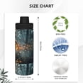 thumbnail image 3 of Lsque Magical Butterfly In Forest Pattern Water Bottle,18oz Sports Insulated Kettle for Cycling Gym Basketball Outdoor, Suitable as a Present, 3 of 7